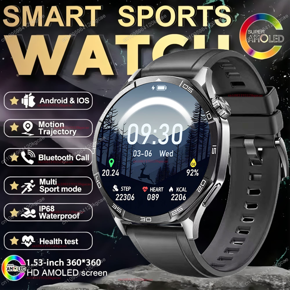 Smartwatch Health Watches For Men - New Watch 7 Pro Bluetooth Call