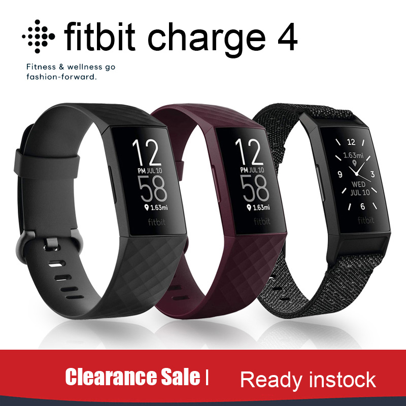 Watch Smartwatch Android - Original Fitbit Charger 4 Smart Watch