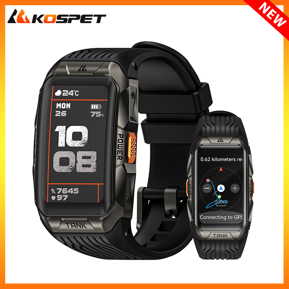 Smartwatch Professional Watches For Men - 2025 KOSPET TANK X2 Ultra Smart