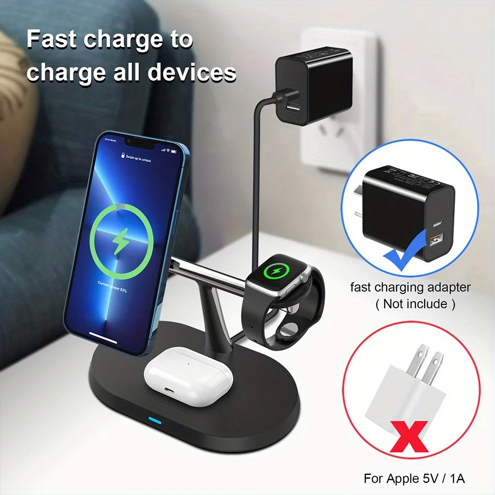 3 in 1 Magnetic Wireless Charg - огляд і ціна Smartwatch Watches For Iphone