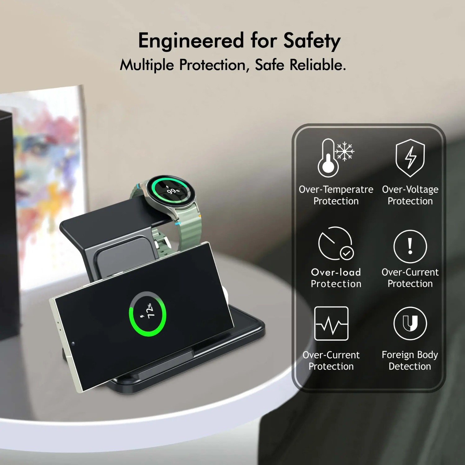 Desktop 3-in-1 Wireless Charge - огляд і ціна Smartwatch Watches For Iphone