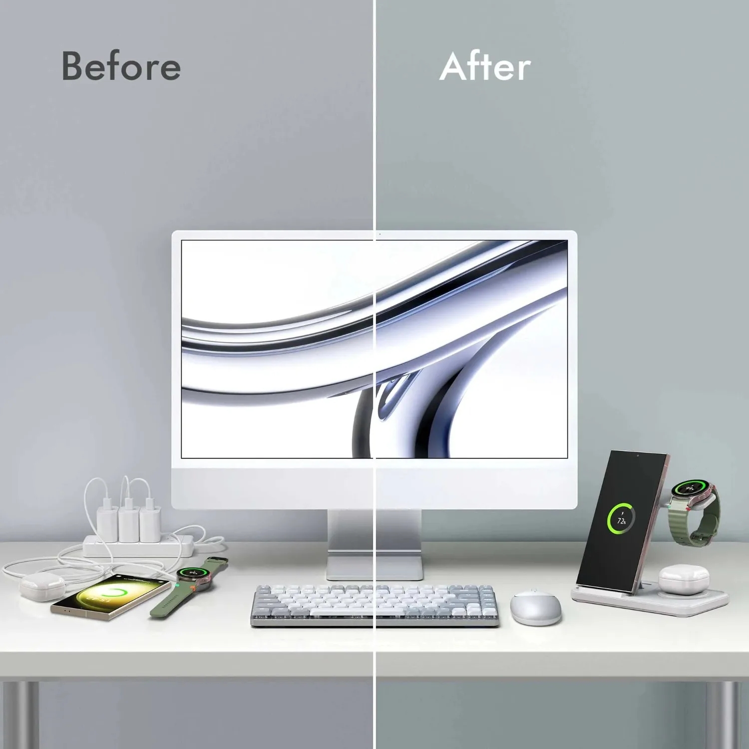 Desktop 3-in-1 Wireless Charge - огляд і ціна Smartwatch Watches For Iphone