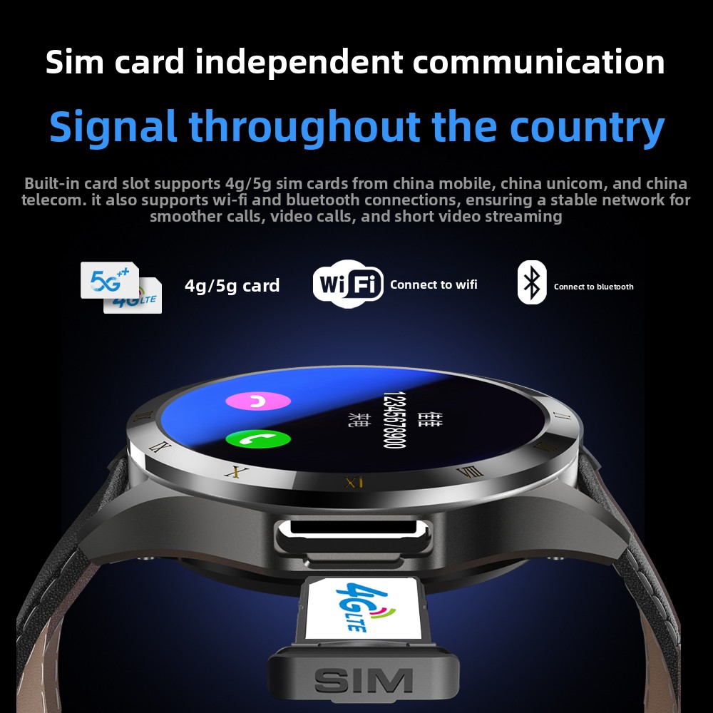 4G Smart Watch with SIM Card S - огляд і ціна French Connection Watches Smartwatch App