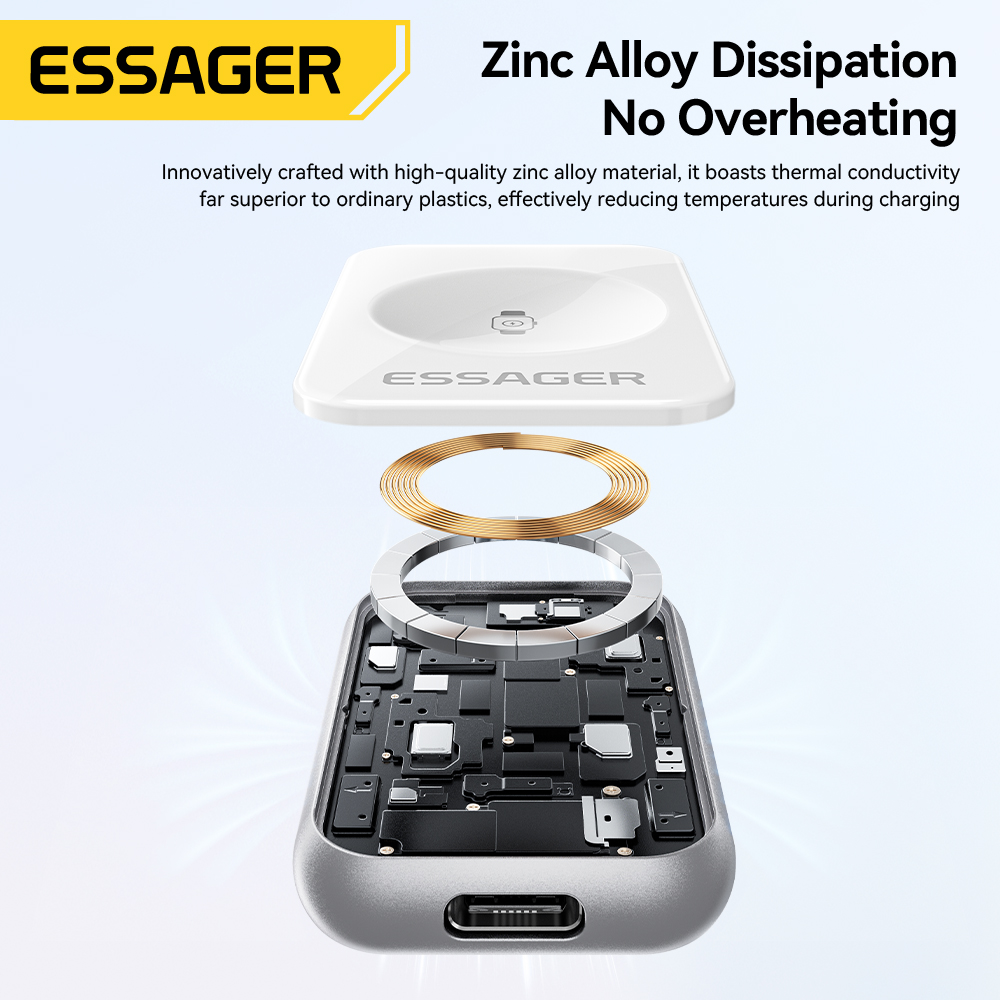 Essager 5W Magnetic Wireless C - огляд і ціна Smartwatch Watches For Iphone