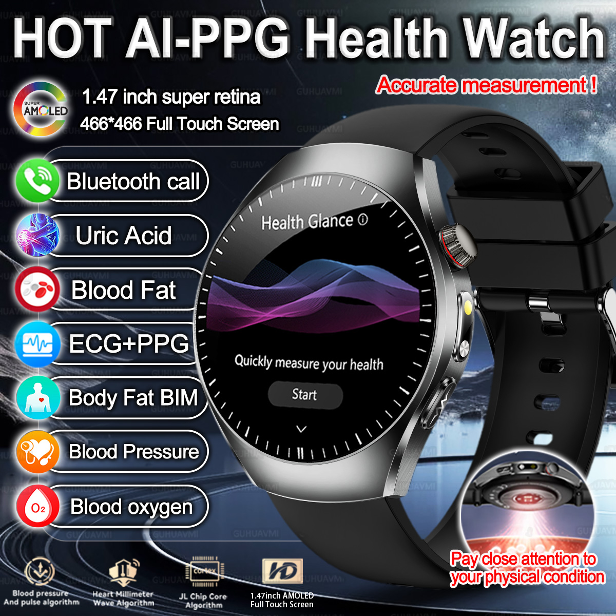 New Brand 2026 upgrade Health  - огляд і ціна Smartwatch Branded Watches For Women