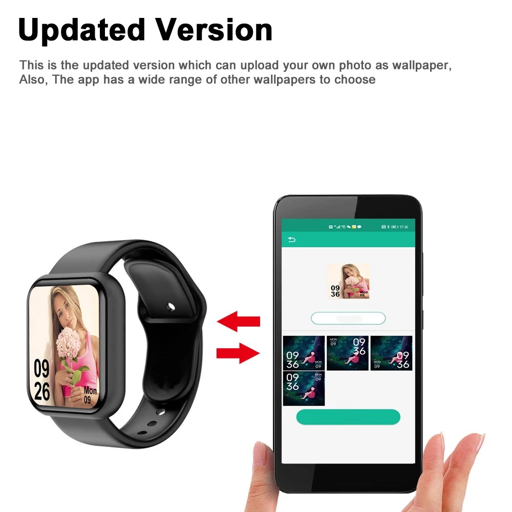 Smart Watch For Men Women Spor - огляд і ціна Watch Smartwatch Android