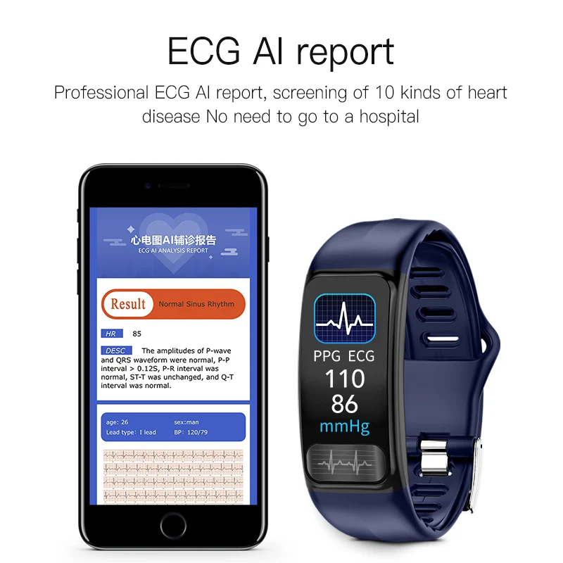 Wristband Watch Tracker  Press - огляд і ціна Couple Watches Smartwatch