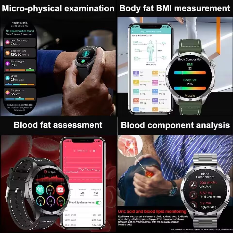 2026 New ECG+PPG Smart Watch M - огляд і ціна Smartwatch Professional Watches For Men