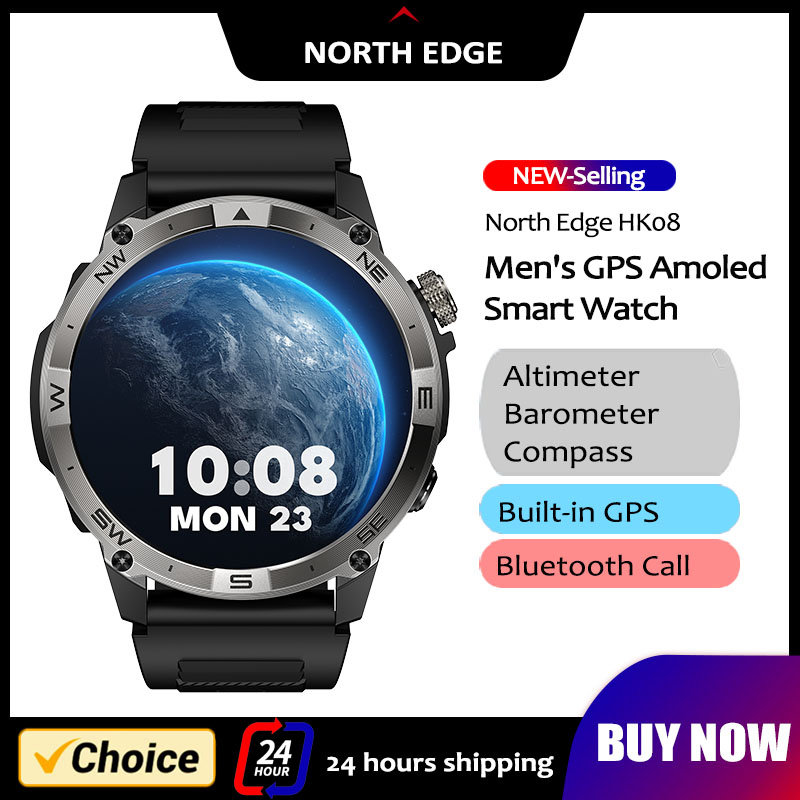 NORTH EDGE GPS Sports Smart Wa - огляд і ціна Hybrid Smartwatch