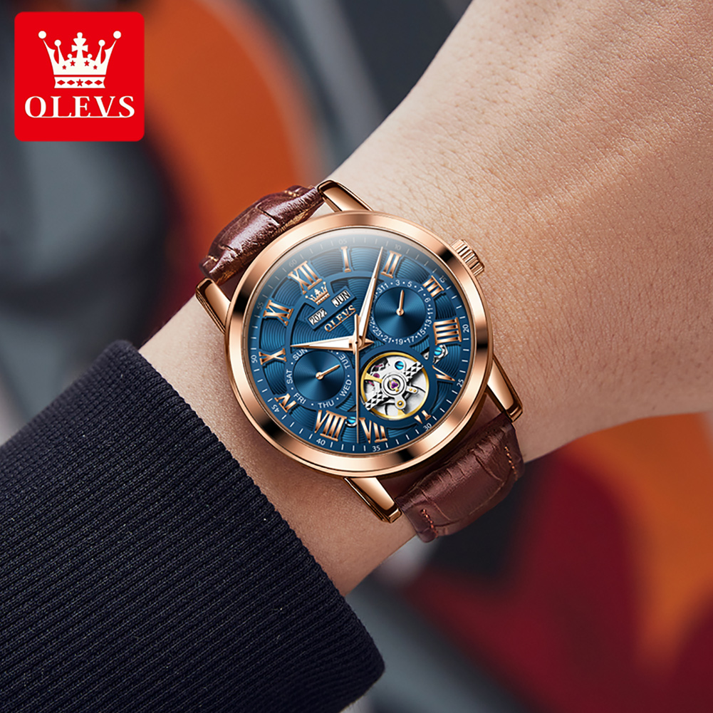 OLEVS 6668 Top Brand Men's Wat - огляд і ціна Seiko Watch Presage