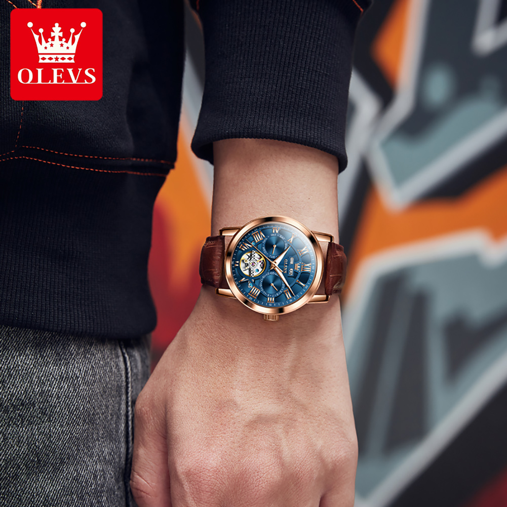 OLEVS 6668 Top Brand Men's Wat - огляд і ціна Seiko Watch Presage