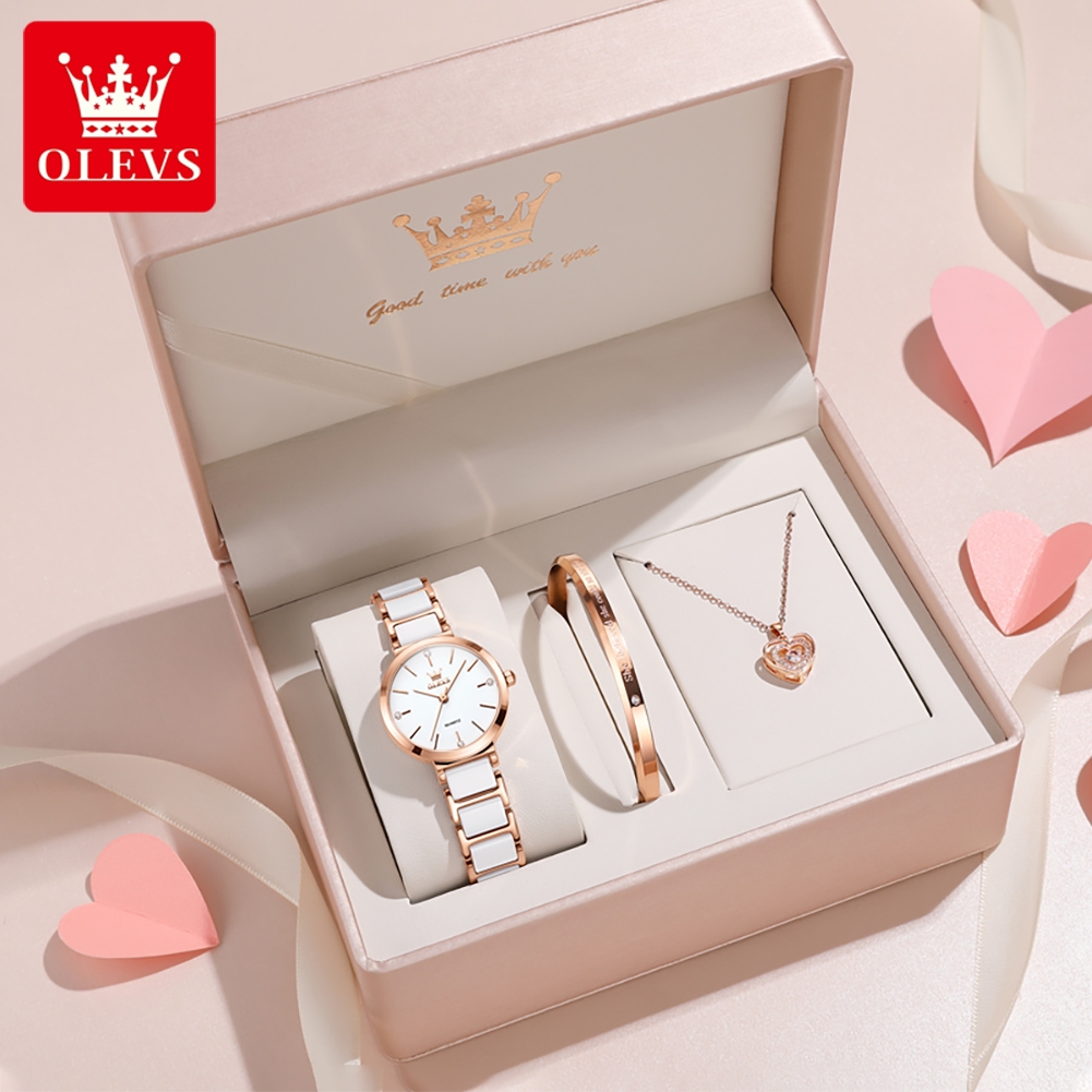 OLEVS Women Watch 5877 Luxury  - огляд і ціна Ladies Fashion Watch