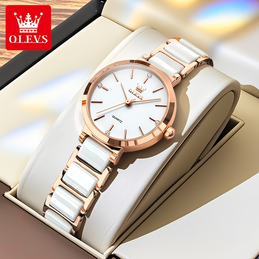 OLEVS Women Watch 5877 Luxury  - огляд і ціна Ladies Fashion Watch