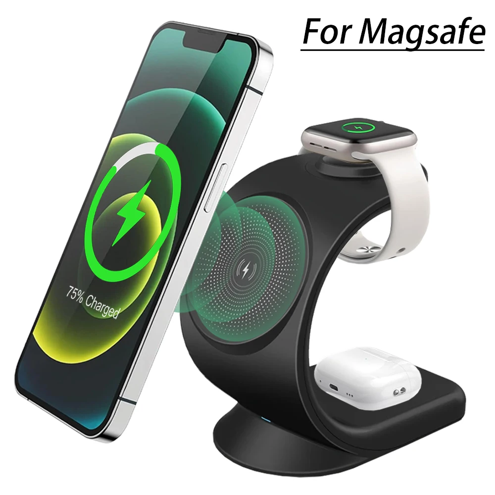 Magnetic Wireless Charger 3 in - огляд і ціна Smartwatch Watches For Iphone