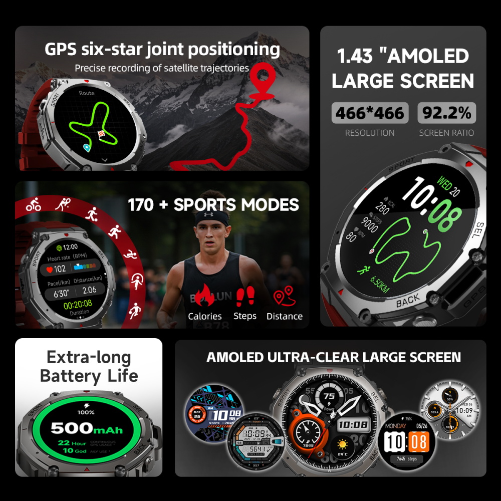 SKMEI Military Outdoor Sport S - огляд і ціна Watch Smartwatch Android
