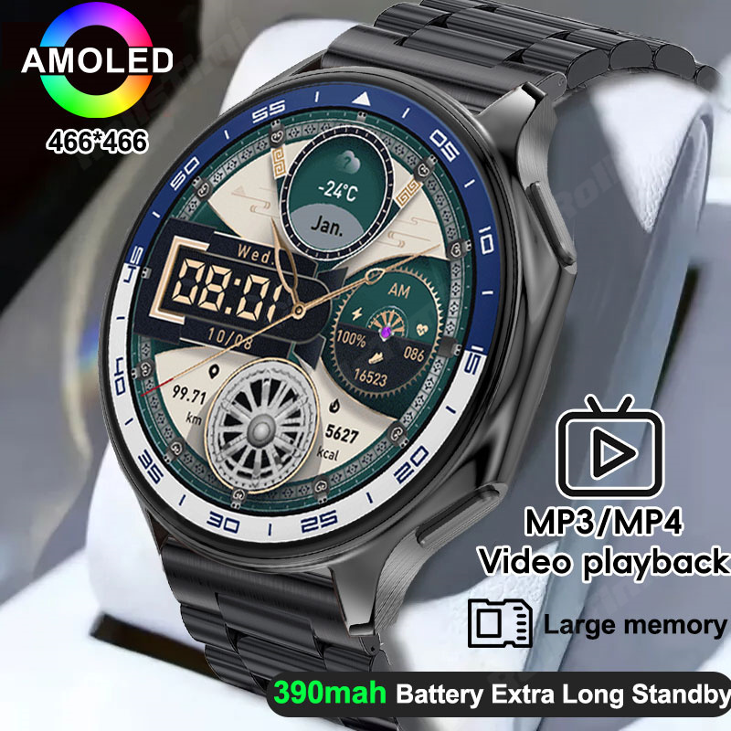1.43 AMOLED Smart Watch 3D Sur - огляд і ціна Smartwatch Professional Watches For Men