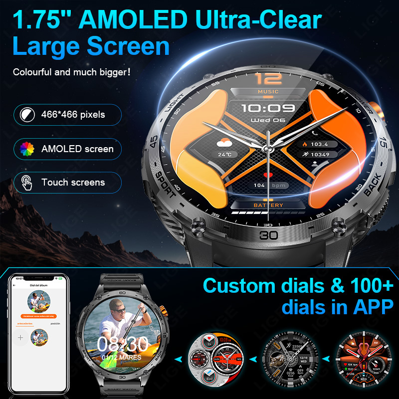 2026 New For Android iOS Smart - огляд і ціна Smartwatch Professional Watches For Men