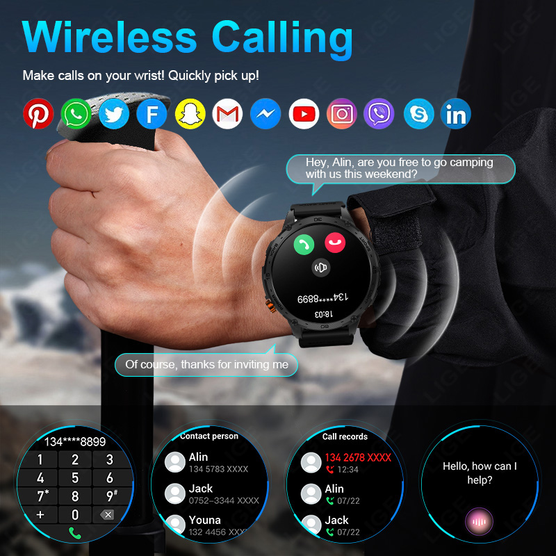 2026 New For Android iOS Smart - огляд і ціна Smartwatch Professional Watches For Men