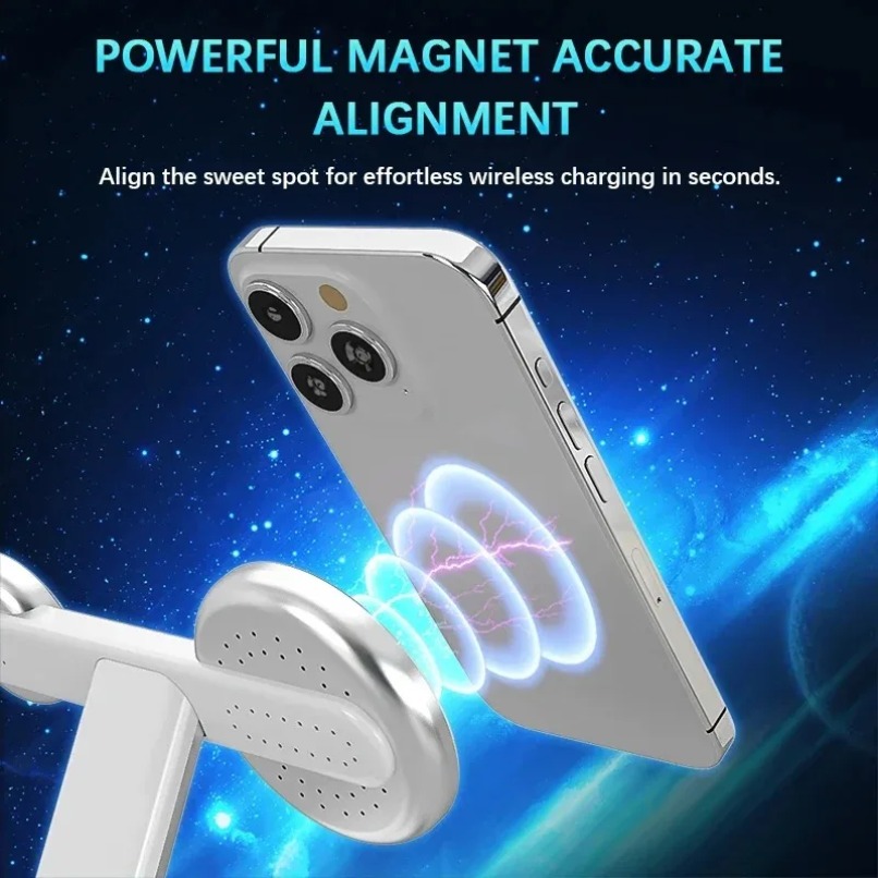 3 in 1 Wireless Charger Stand  - огляд і ціна Smartwatch Watches For Iphone