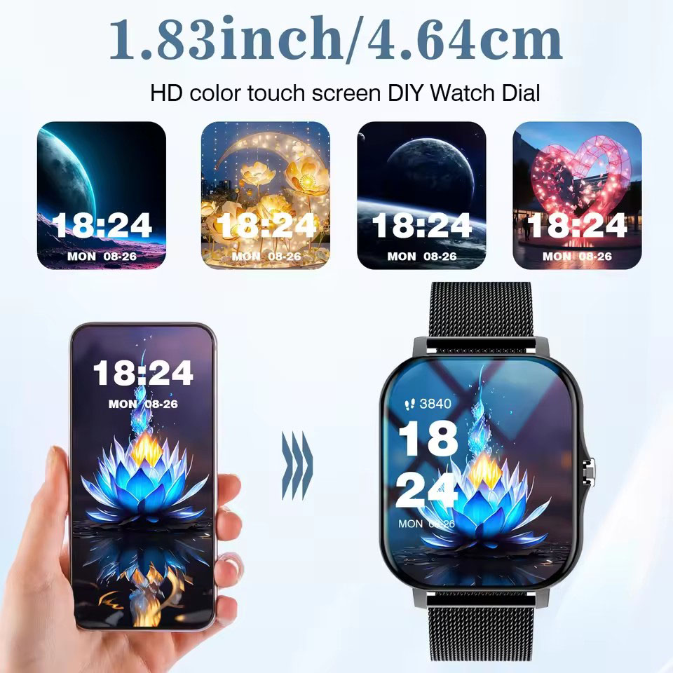 2026 New Bluetooth Call Smart  - огляд і ціна Smartwatch Health Watches For Men