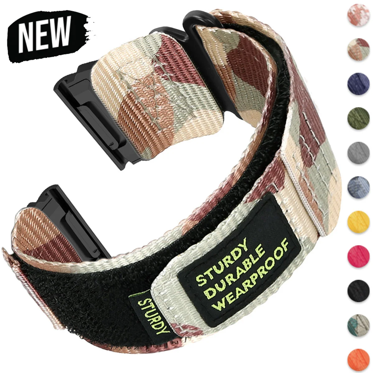 22mm 26mm Nylon strap for Garm - огляд і ціна Watch Smartwatch Android