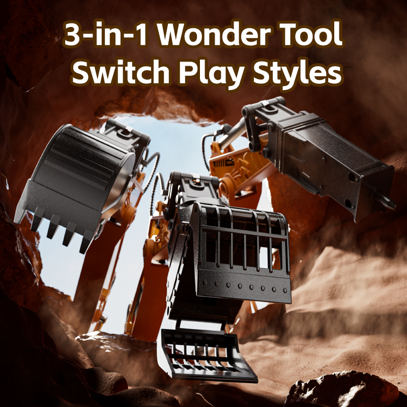 RC Excavator 14 Channel 3 IN 1 - огляд і ціна Hybrid Smartwatch
