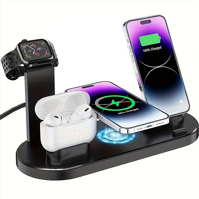 7 in 1 Wireless Charger Stand  - огляд і ціна Smartwatch Watches For Iphone