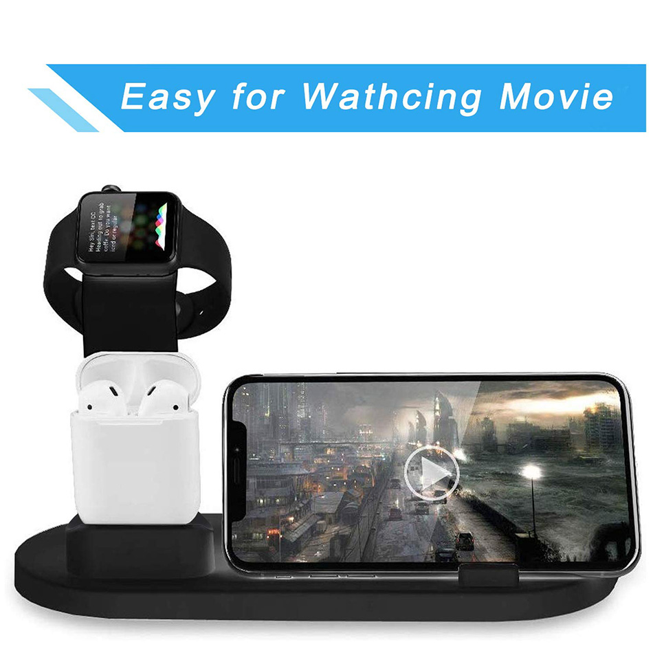 7 in 1 Wireless Charger Stand  - огляд і ціна Smartwatch Watches For Iphone