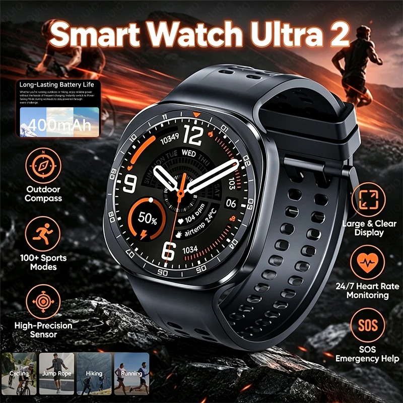2026 New Smart Watch Ultra 2 F - огляд і ціна Hybrid Smartwatch