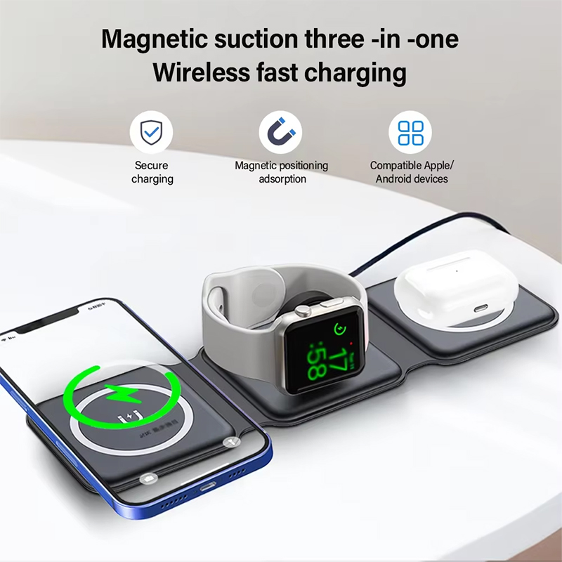 Universal Qi2 Magnetic Foldabl - огляд і ціна Smartwatch Watches For Iphone