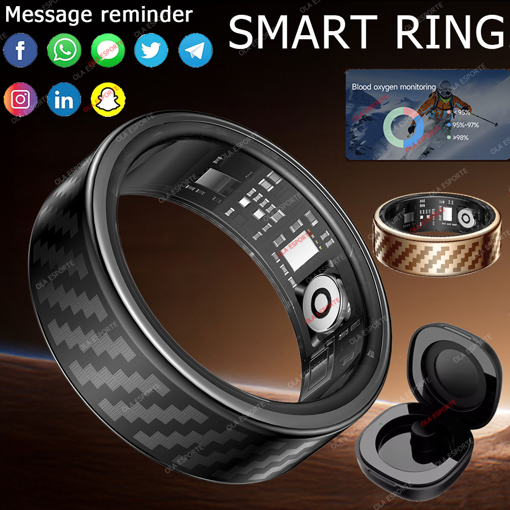 Newest Smart Ring Call Message - огляд і ціна Smartwatch Health Watches For Men