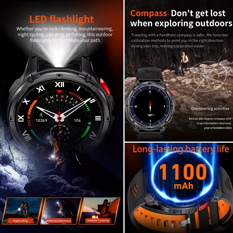 New T-REX3 Ultra 1100mAh Batte - огляд і ціна Hybrid Smartwatch