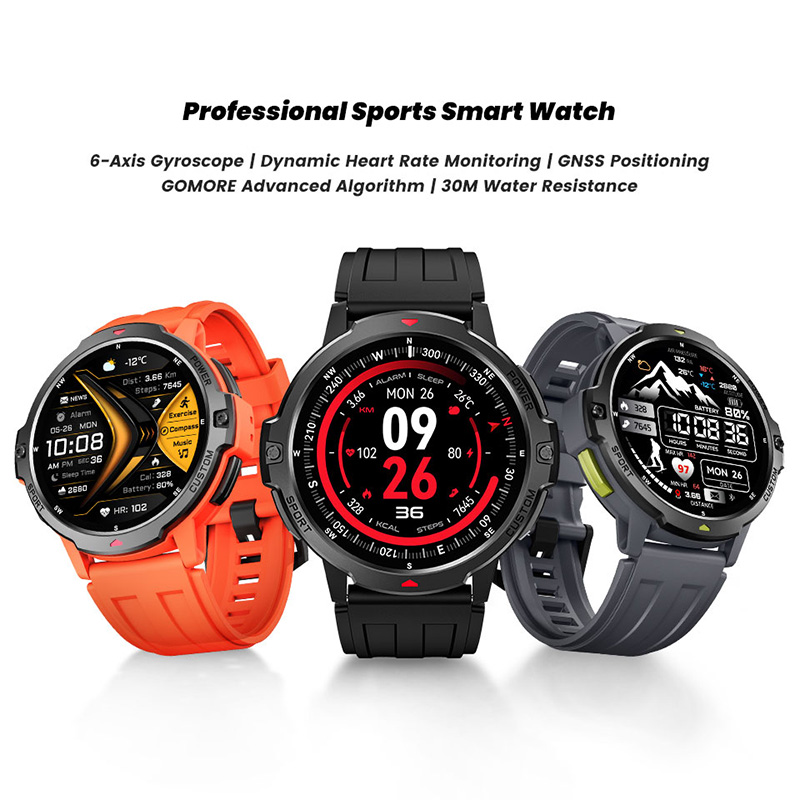 NEW Military GPS Smartwatch 3A - огляд і ціна Smartwatch Timex Watches For Men