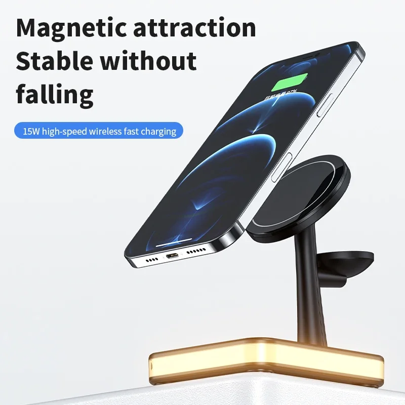 3 in 1 Wireless Magnetic Fast  - огляд і ціна Smartwatch Watches For Iphone