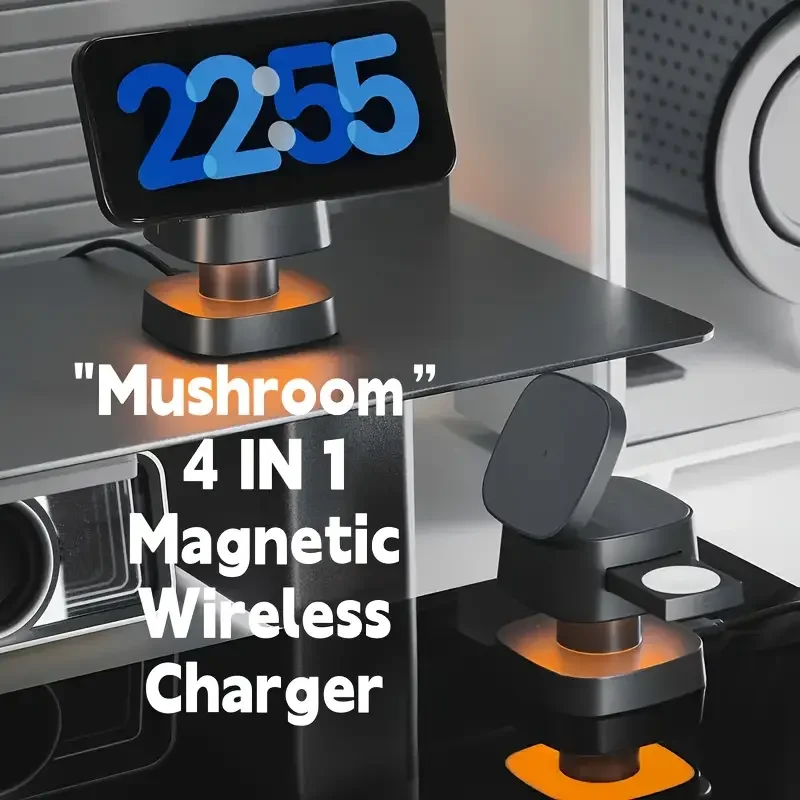 Magnetic 3 in 1 Wireless Charg - огляд і ціна Smartwatch Watches For Iphone