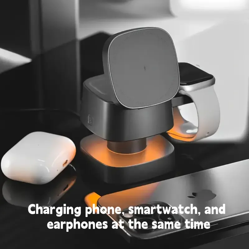 Magnetic 3 in 1 Wireless Charg - огляд і ціна Smartwatch Watches For Iphone