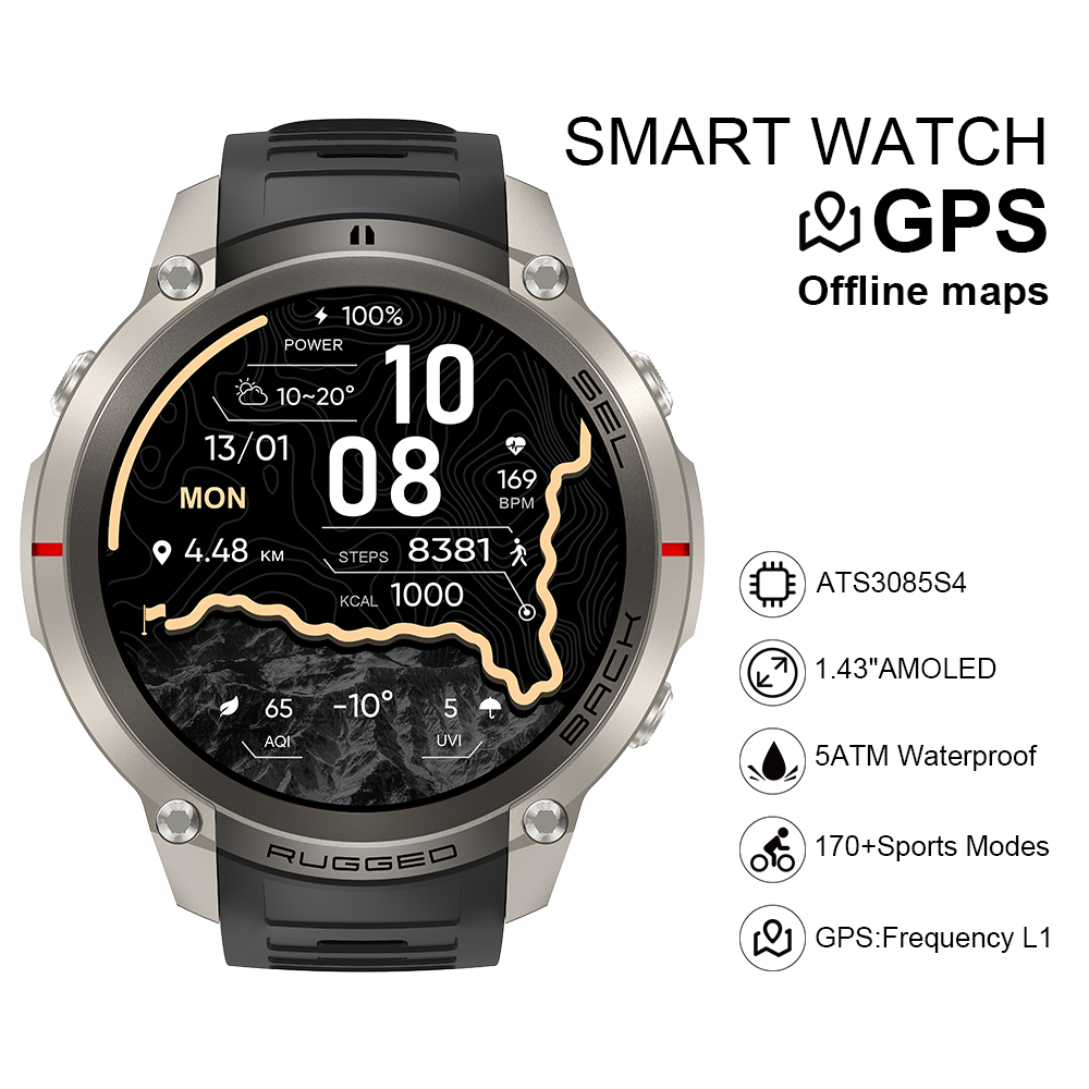 2026 DM59 Smart Watch Offline  - огляд і ціна Smartwatch Watches Smart