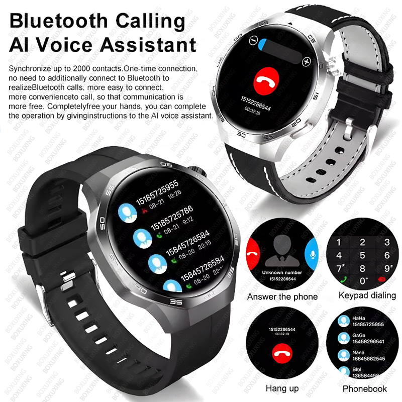 2026 New BOXUXING Watch 5 MAX  - огляд і ціна Hybrid Smartwatch