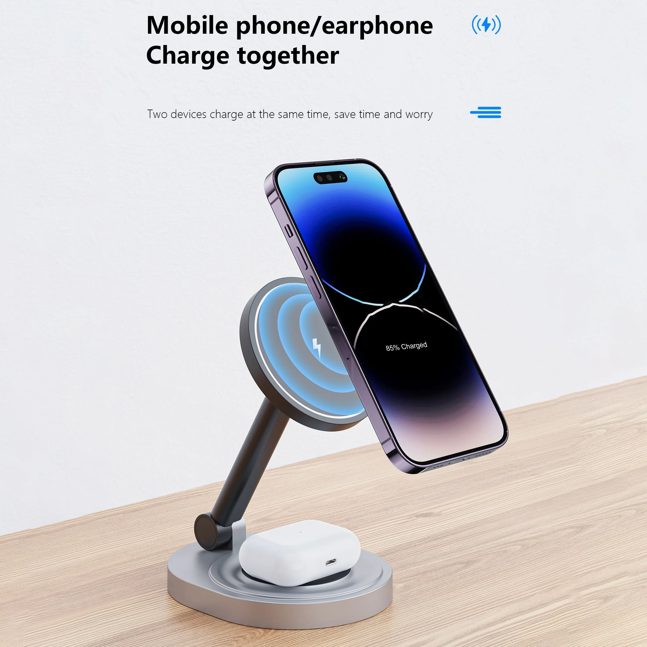2 In 1 Magnetic Wireless Charg - огляд і ціна Smartwatch Watches For Iphone