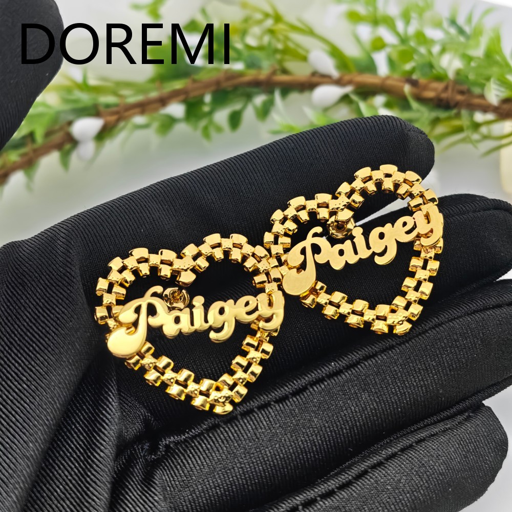 DOREMI 30mm Custom Name Earrin - огляд і ціна Ladies Fashion Watch