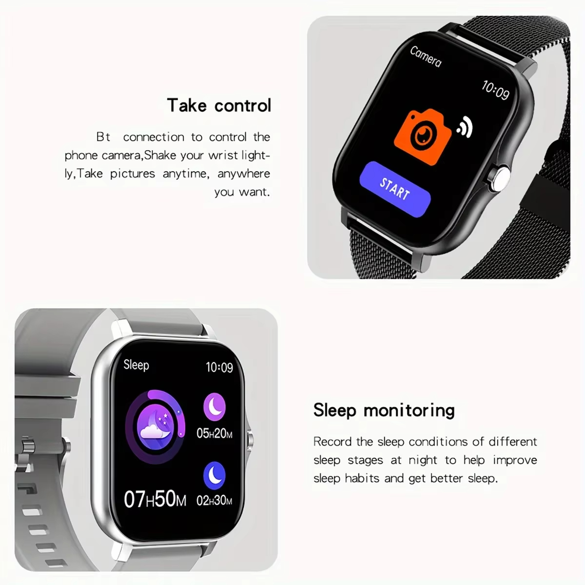 VIVO Smart Watch Fitness Clock - огляд і ціна Smartwatch Health Watches For Men