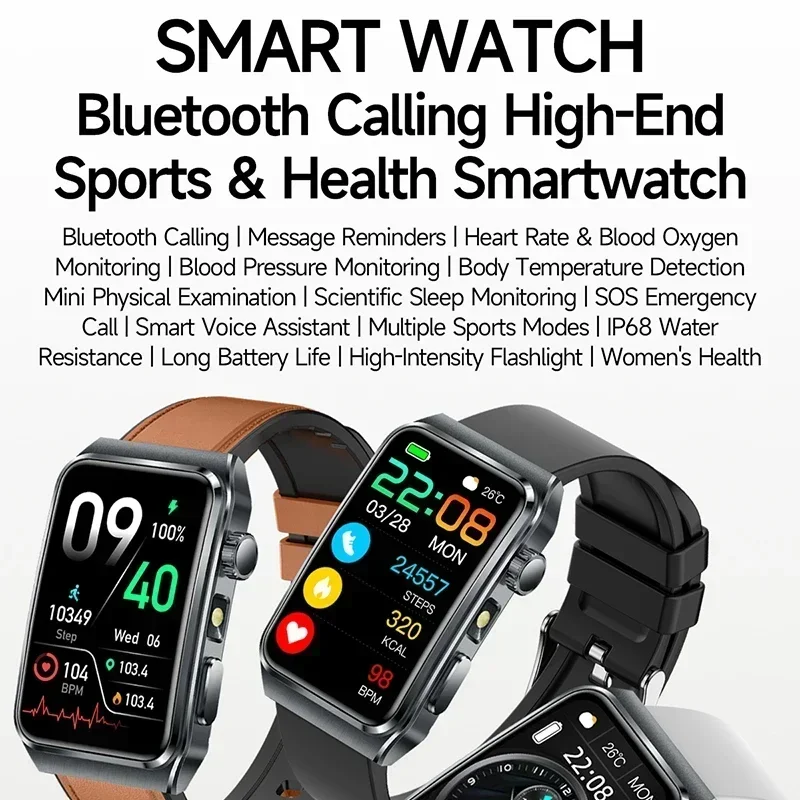 2026 New ECG+PPG Health Analys - огляд і ціна Smartwatch Professional Watches For Men