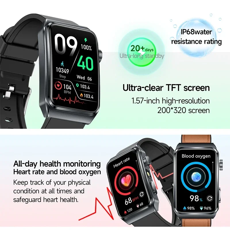 2026 New ECG+PPG Health Analys - огляд і ціна Smartwatch Professional Watches For Men
