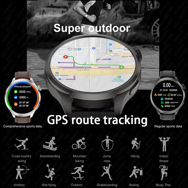 2026 New BOXUXING Outdoor Spor - огляд і ціна Smartwatch Professional Watches For Men