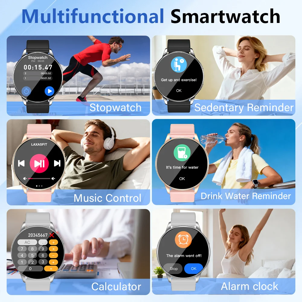 Smartwatch, Full Touch Screen  - огляд і ціна French Connection Watches Smartwatch App