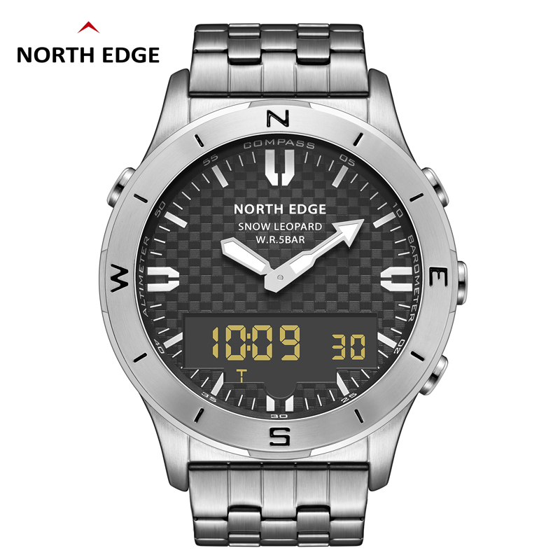 NORTH EDGE Men's Sports Digita - огляд і ціна Hybrid Smartwatch